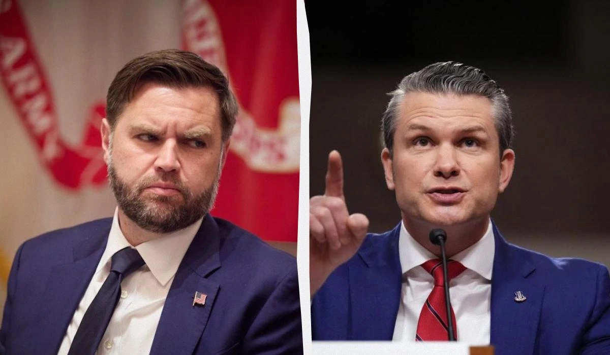 Розкол в команді Трампа: глава Пентагону став на захист Венса, який проти війни з Іраном