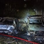 Дрони влучили у виш, на кількох локаціях пожежі: фото наслідків удару по Києву